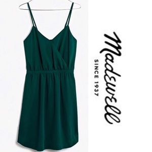 Madewell green dress